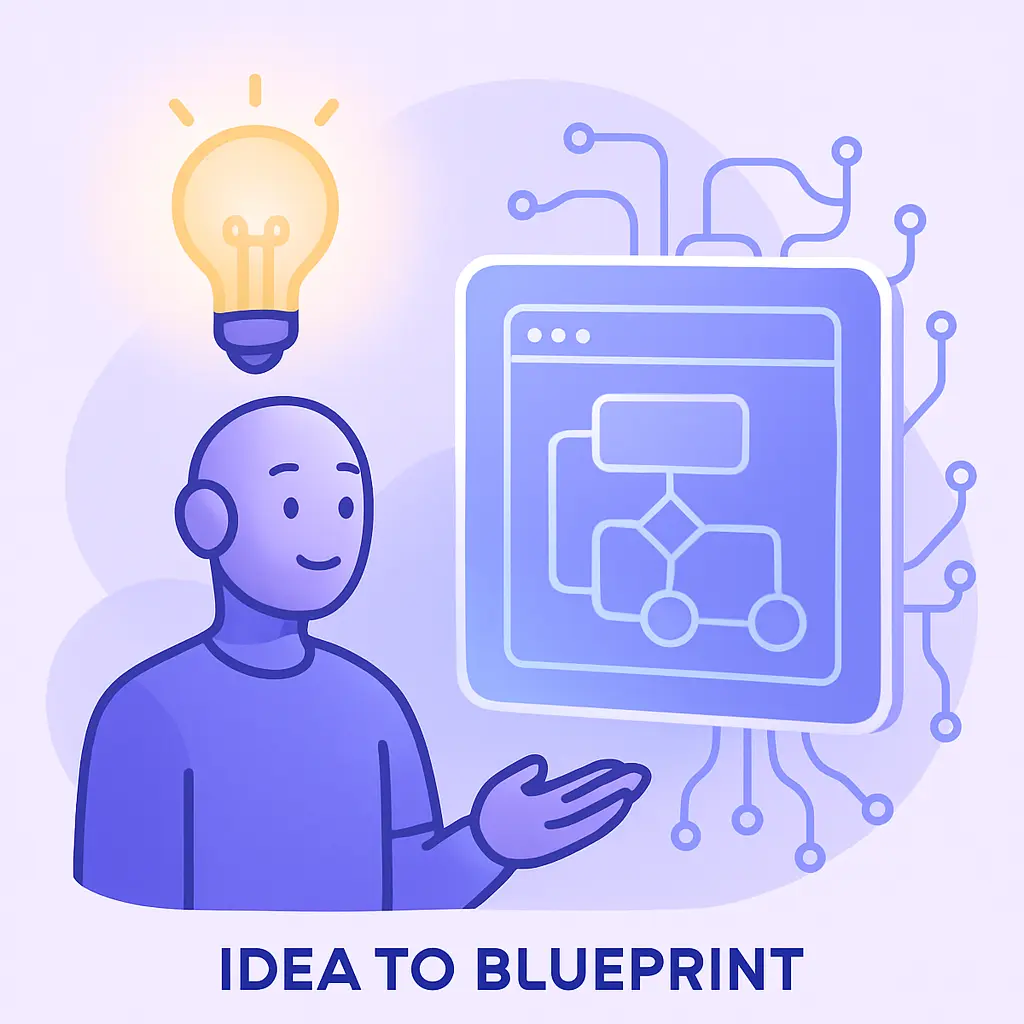 Idea to blueprint visualization